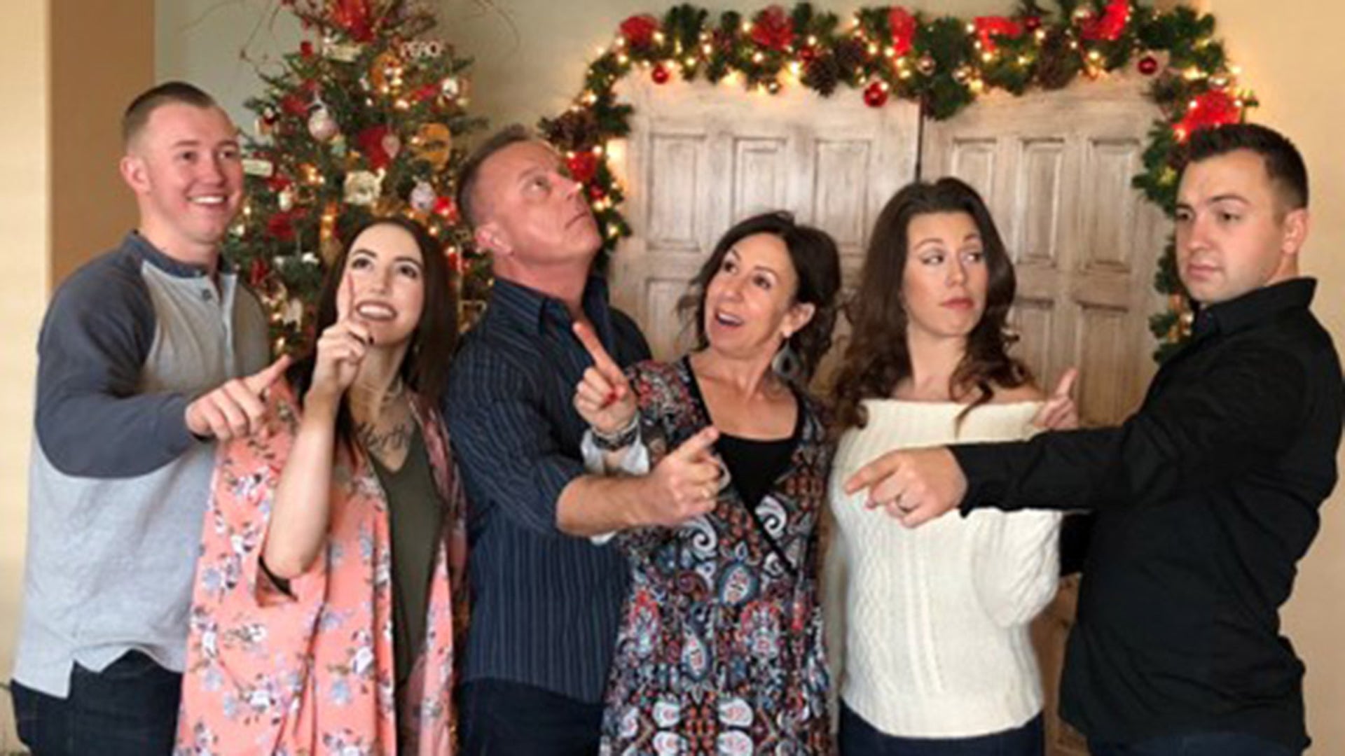 With our daughter and her husband in the Navy and our son and his wife traveling quite often in their respective careers, we rarely get the chance to be together. This past Christmas was no exception. The pointing? Something of a tradition started in our family by my father decades ago. Kind of symbolizes our crazy lives…and this crazy year!