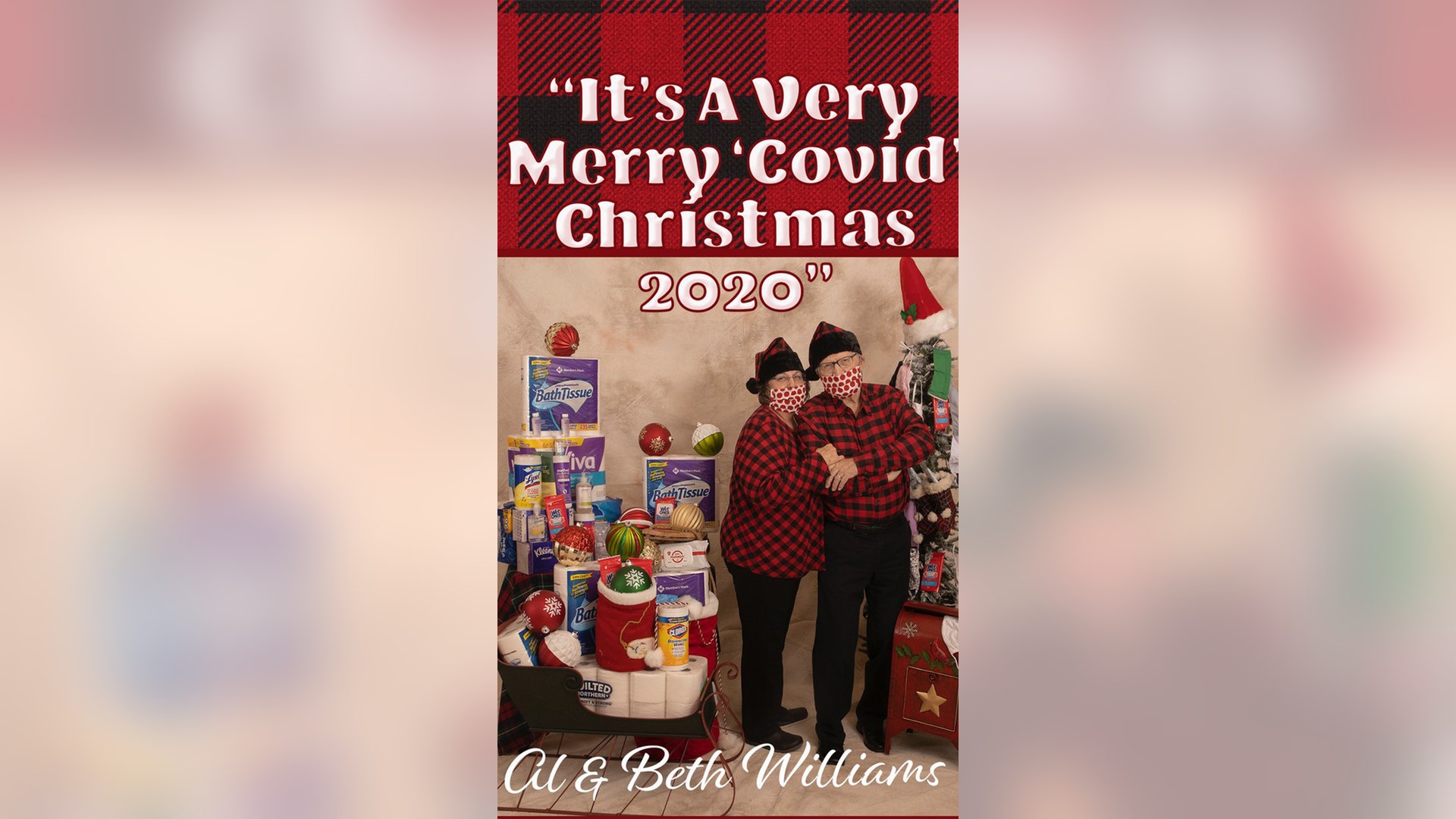 This is our card we sent out to everyone. It is a two sided card, with one side describing what we did for the year 2020. Thanks Al and Beth Williams