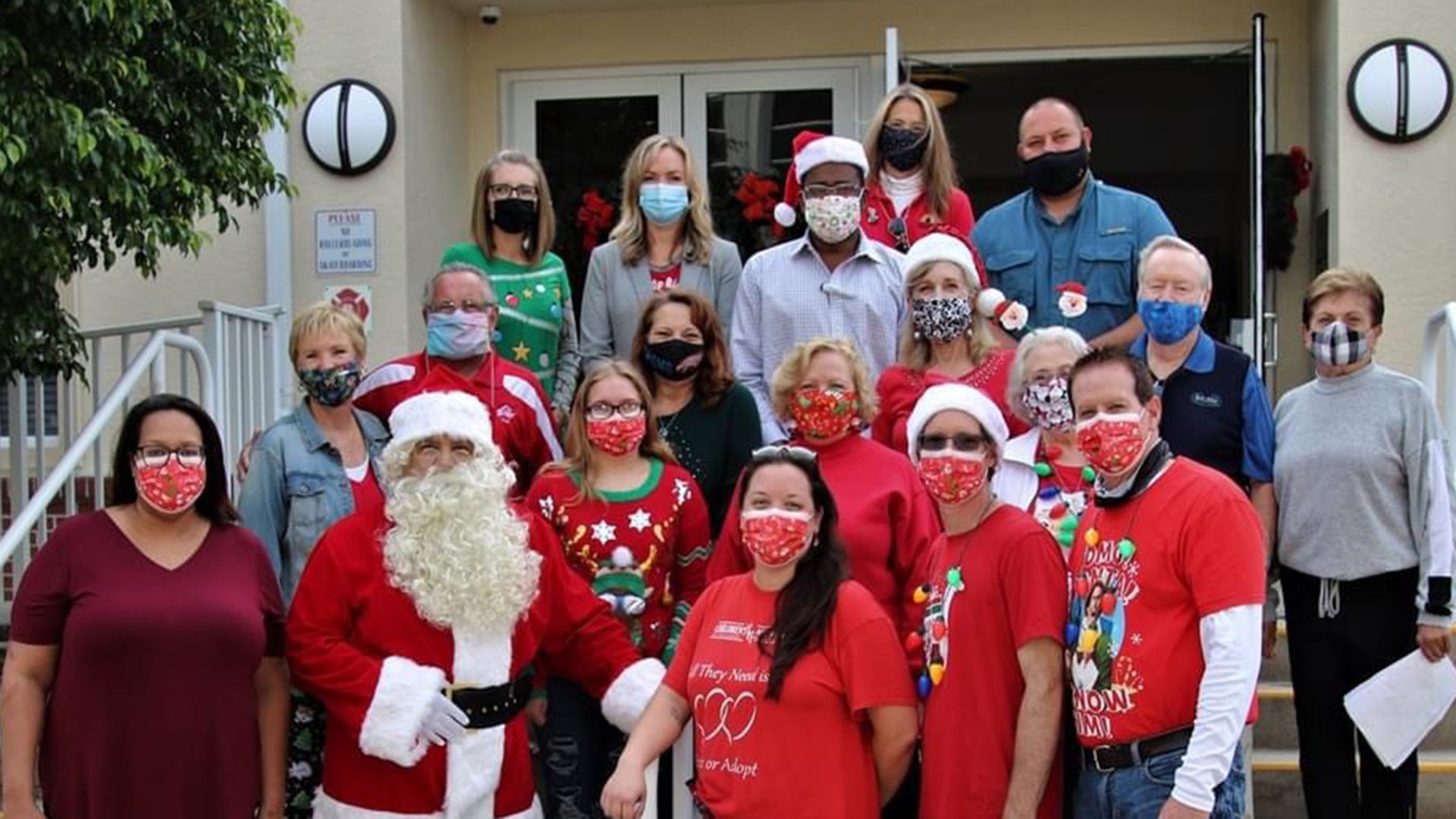 Christmas gifts to 175 foster children in Charlotte County Florida.