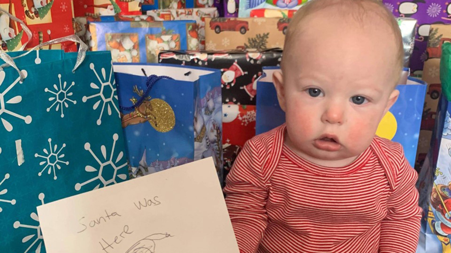 Grandson’s first Christmas