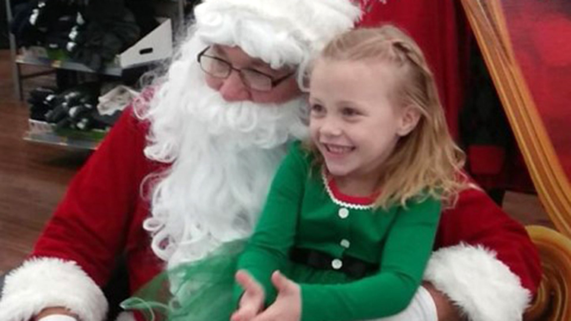 Little Elf princess at Christmas. She thinks she is a real princess and when she wears this outfit she has elf magic!