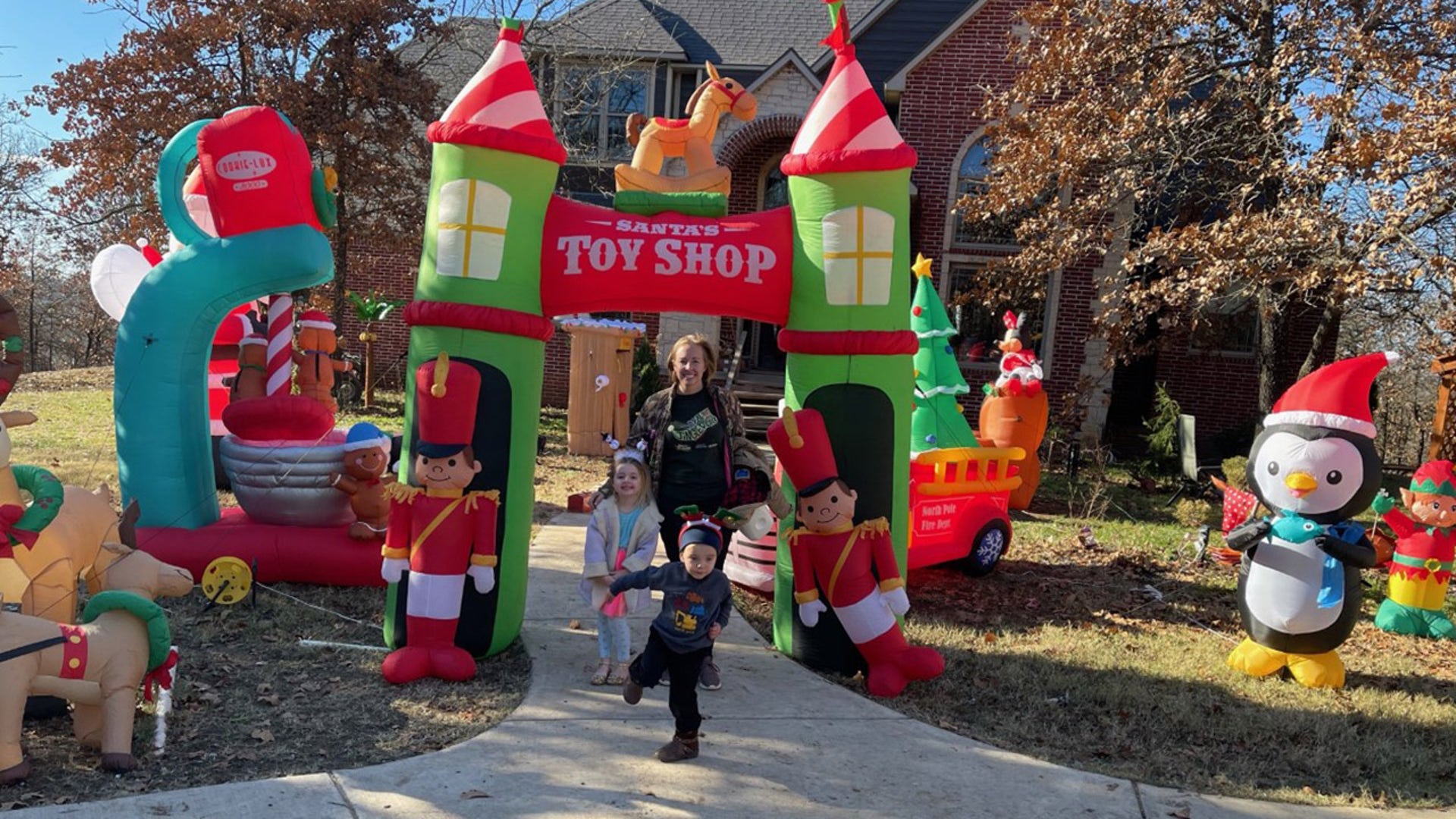 Here are a few of our 20 grandchildren. If you notice little George is dancing on one foot. Always happy to be at nana and papas.