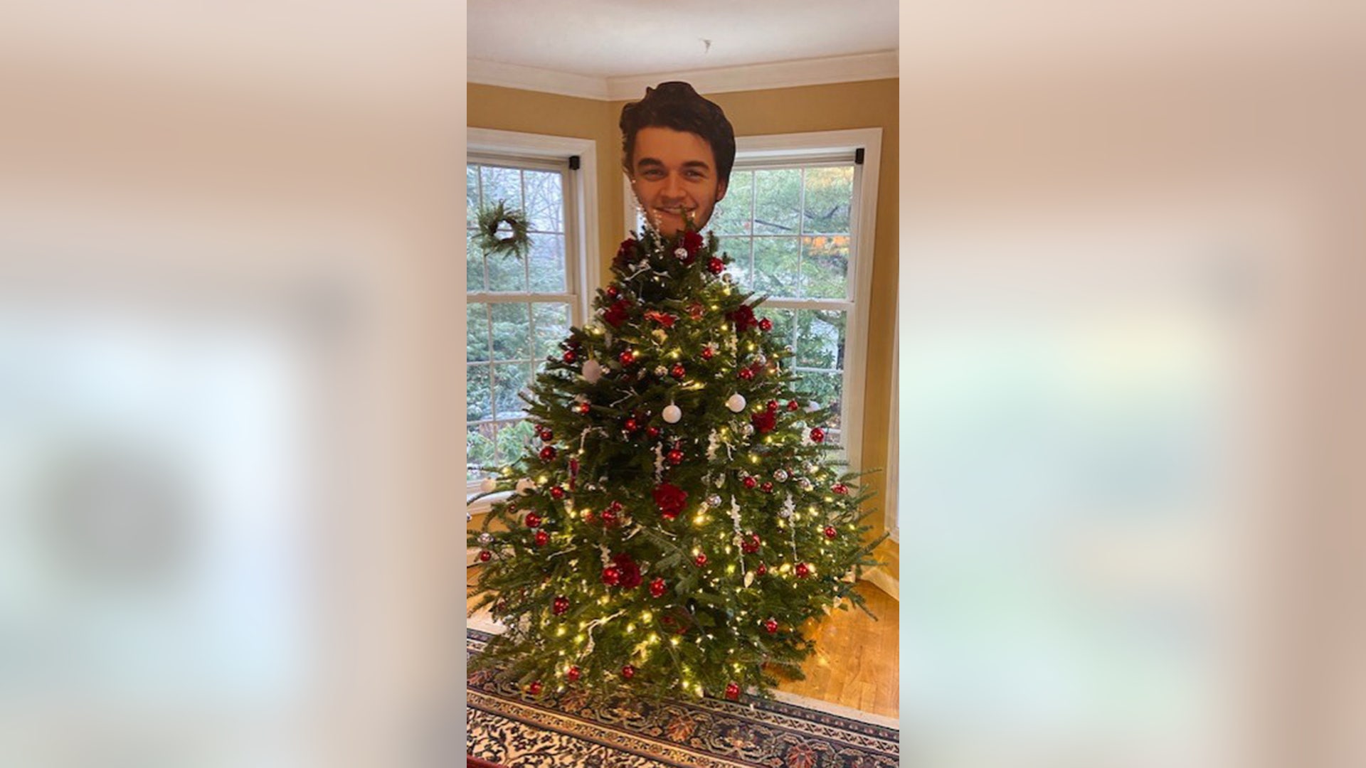 Danbury High volleyball senior night gag gift. We cried laughing at this