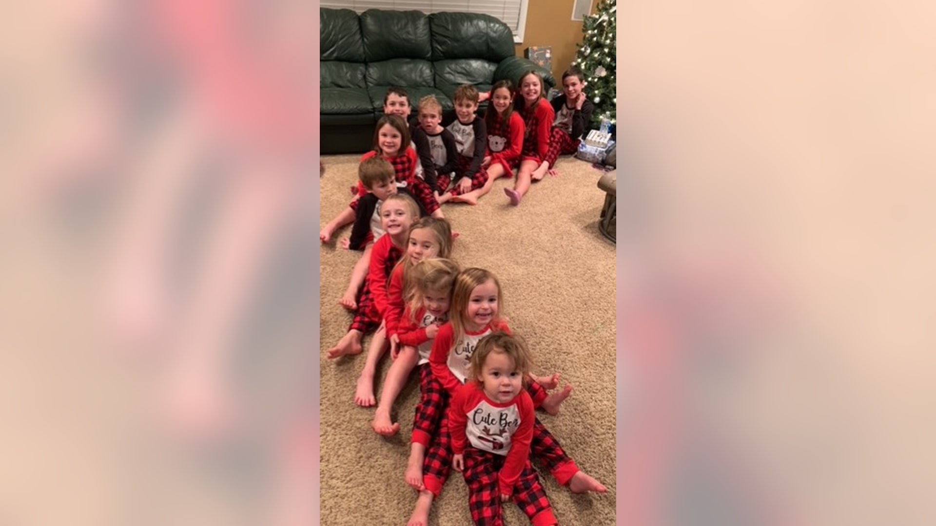 From the Monfre Family.. 13 grandkids from age 1-11 ,such a blessing!