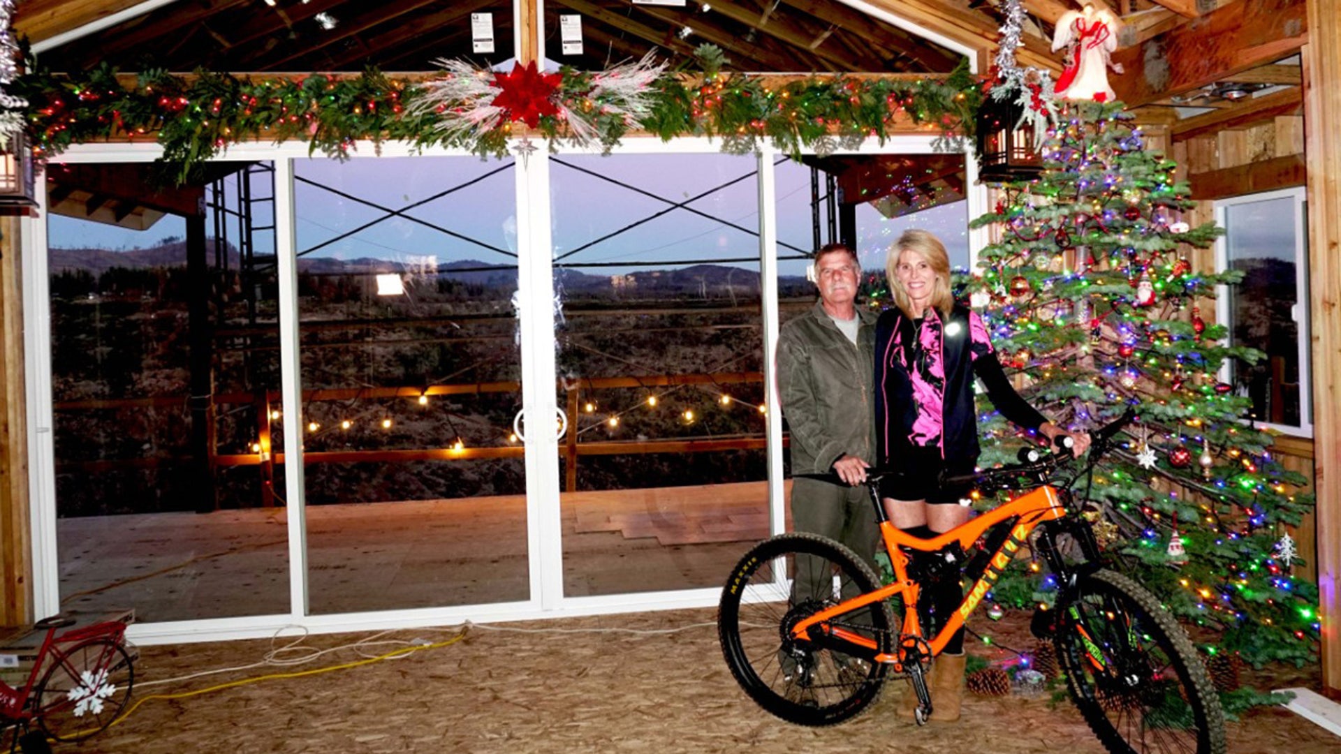 Our home was ground zero for the Paradise Camp Fire on Nov 8, 2018. We lived on the edge of the Feather River Canyon. The fire roared out of the canyon destroying Paradise burning at the rate of 80 football fields a minute and took over 1400 homes and killed 85 souls. Now two years later, the Arrington’s are back, still rebuilding. We may have lost our home, but we didn’t lose our spirit. My wife Cindy and friends are repairing their favorite mountain bike trails. It’s going to be a great Christmas! Sincerely, o o o o o o > oo Stephen Arrington > .·´¯`·.. > `·.