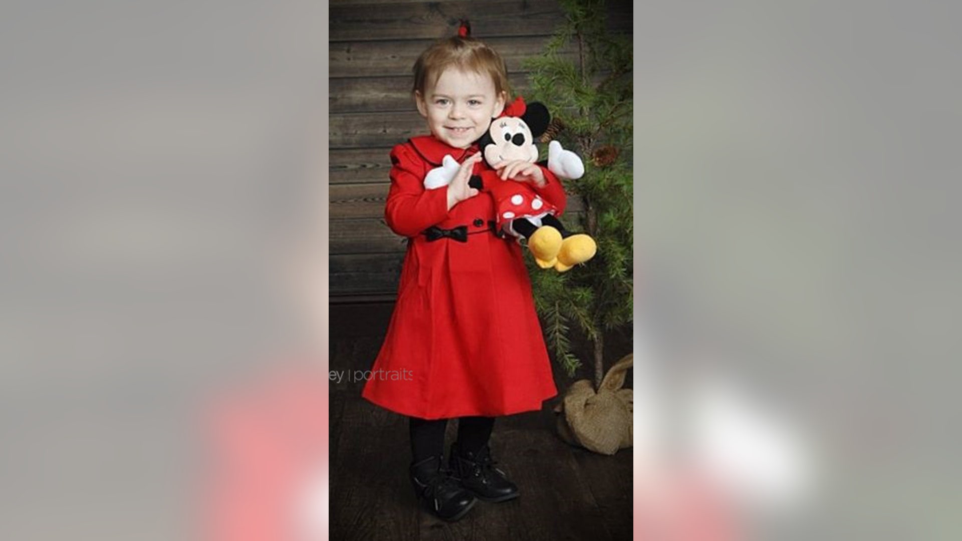 Brookie Rose our great granddaughter dressed up for Christmas.