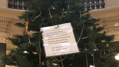 Wisconsin Republican legislators defy governor and place Christmas tree in state's capitol building