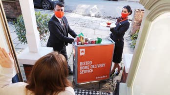 EasyJet offers to send cabin crew to deliver snacks to your home