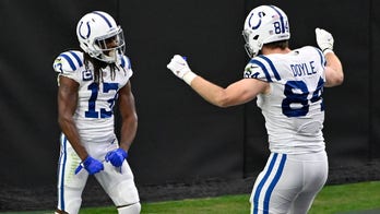 Hilton, Taylor lead Colts' 44-27 rout of fading Raiders