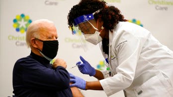 Biden receives COVID-19 vaccination