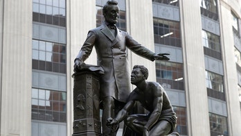 Statue of Abraham Lincoln with kneeling slave removed in Boston