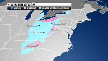 Snow for parts of the Great Lakes, Northeast and Ohio Valley