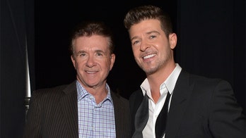 Robin Thicke writes emotional tribute to late father Alan Thicke after welcoming son