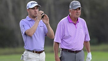 Team Thomas wins PNC as Woods celebrates memory with his son