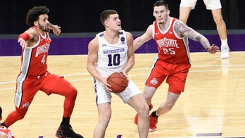 Kopp scores 23, Northwestern beats No. 23 Ohio State 71-70