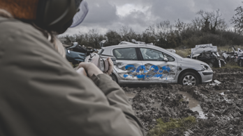 Scrap car company will let you shoot, destroy cars to let out 2020 rage