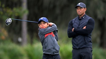 Tiger Woods relishes opportunity to play with son, Charlie, in weekend tournament