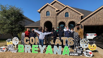 Graduation parade held for fallen Dallas firefighter's daughter