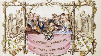 Cheers! Or not: ‘Scandalous’ 1st Christmas card up for sale