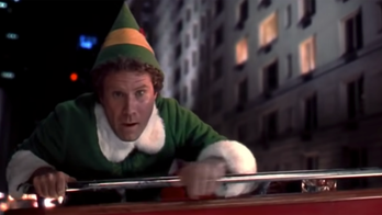 Ed Helms says he wants to take Senate from Mitch McConnell's 'cold purple hands' during 'Elf' reunion