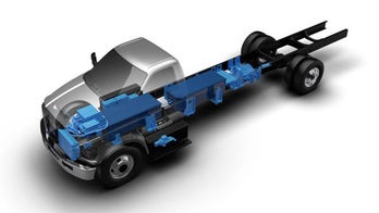 Roush, Penske unveil Electric Ford F-Series cargo truck