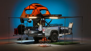 Toyota turned a pickup bed into a 1 bedroom, .5 bath travel trailer
