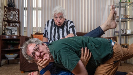 Man living with mom and ex-wife documents their quarantine in hilarious photo series