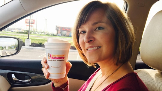 Coffee-loving mom's survivors pay tribute by treating droves of Dunkin' customers