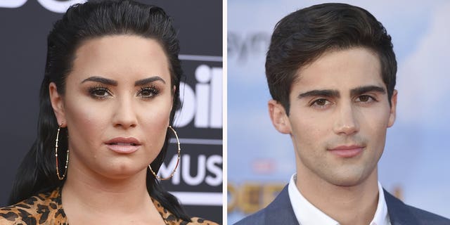 Demi Lovato and Max Ehrich broke up in September 2020. (AP Photo)