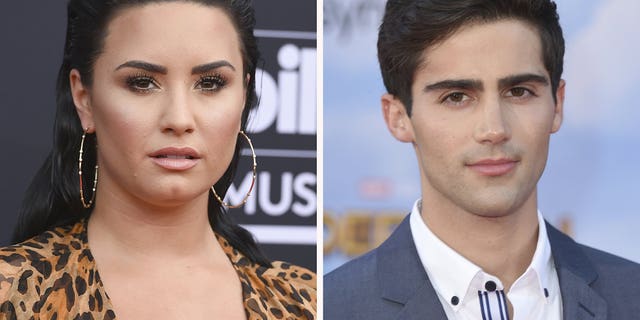 Demi Lovato and Max Ehrich broke up in September 2020. (AP Photo)