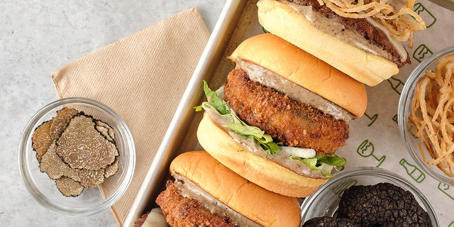 The truffle suace-topped burgers start at $8.89. (Shake Shack)