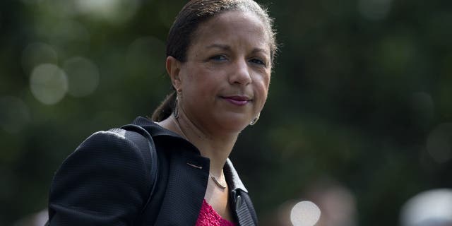 Then-national security adviser Susan Rice on the South Lawn of the White House in Washington. President-elect Joe Biden is naming Susan Rice as director of the White House Domestic Policy Council. July 7, 2016. (AP Photo/Carolyn Kaster, File)