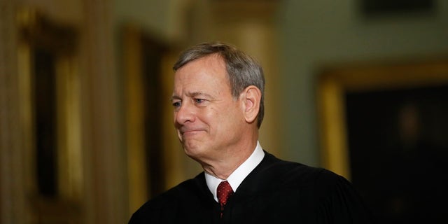 Supreme Court grants stay and temporarily blocks release of Trump tax filings to House Democrats 2 In this Jan. 16, 2020, file photo, United States Chief Justice John Roberts walks to the Senate Chamber on Capitol Hill in Washington. (AP Photo/Matt Rourke, File)