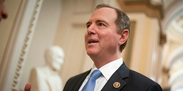 In this March 3, 2020 file photo, House Intelligence Committee Chairman Adam Schiff, D-Calif., Speaks with reporters on Capitol Hill in Washington, DC (AP Photo / J. Scott Applewhite, folder)
