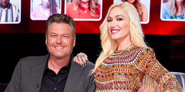 Blake Shelton (left) said that he hid Gwen Stefani's engagement ring in his truck for about a week. (Photo by: Trae Patton/NBC/NBCU Photo Bank via Getty Images)