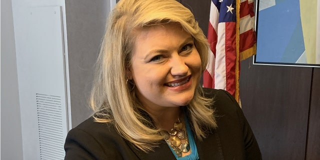 Rep. Kat Cammack, R-Fla., appears in Washington for new member orientation in 2020. Cammack has called on Facebook to take down human smuggling advertisements. (Marisa Schultz/Fox News)