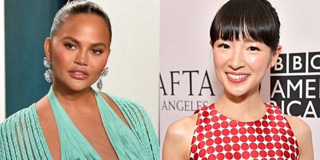 Roman slammed the business models of Chrissy Teigen (left) and Marie Kondo (right).