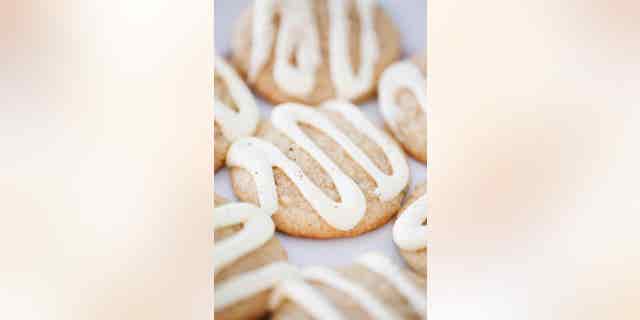 Eggnog Cookies With Eggnog Icing