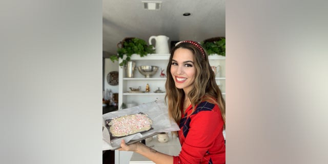 Christy Carlson Romano's Peppermint Bark