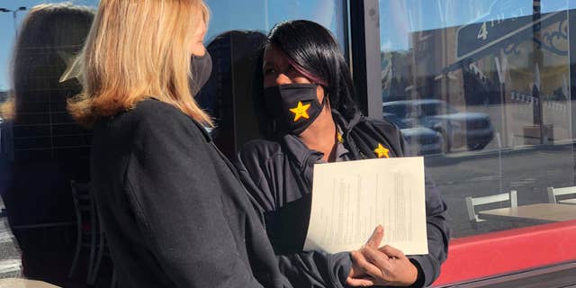 To say thank you, customer Kathy Perritt recently organized a fundraiser to buy Baldwin a spa gift card, in a small act of kindness that quickly multiplied.