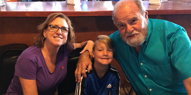Kay and Larry Woodcock with JJ Vallow.