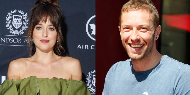 Dakota Johnson (izquierda) y Chris Martin (derecha) han estado vinculados sentimentalmente desde 2017.