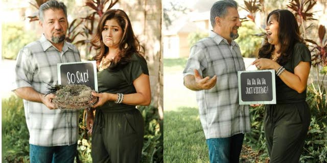 Dalila and Juan Perez officially became empty nesters when their youngest child got married and moved out in August. (Melyssa Anne Photography)