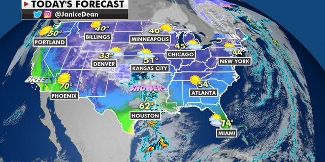 Forecast graphic.