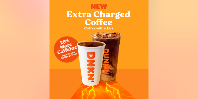 "If you're looking for an extra boost to get your morning off to the right foot, or if you've kept a busy day going, we've just the drink for you," Dunkin 'writes of his new coffee without extra caffeine.