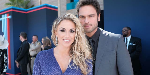 Kasi Williams and Chuck Wicks welcomed their firstborn Tucker Elliott on Dec. 4, 2020. (Kempin/ACMA2019/Getty Images for ACM)