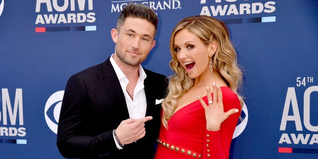 Carly Pearce and her husband, Michael Ray, called it quits after less than a year of marriage.<br> (Jeff Kravitz/FilmMagic)