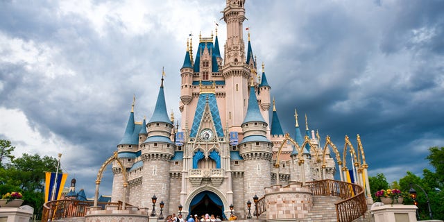 A July 2019 photo of Cinderella Castle at Walt Disney World.