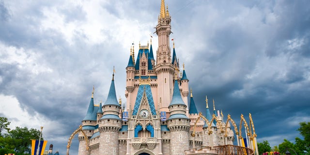 A July 2019 photo of Cinderella Castle at Walt Disney World.