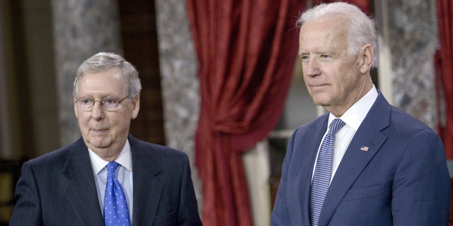 President Trump and Mitch McConnell traveled to Kentucky to tout the $1.2 trillion Infrastructure Investment and Jobs Act.